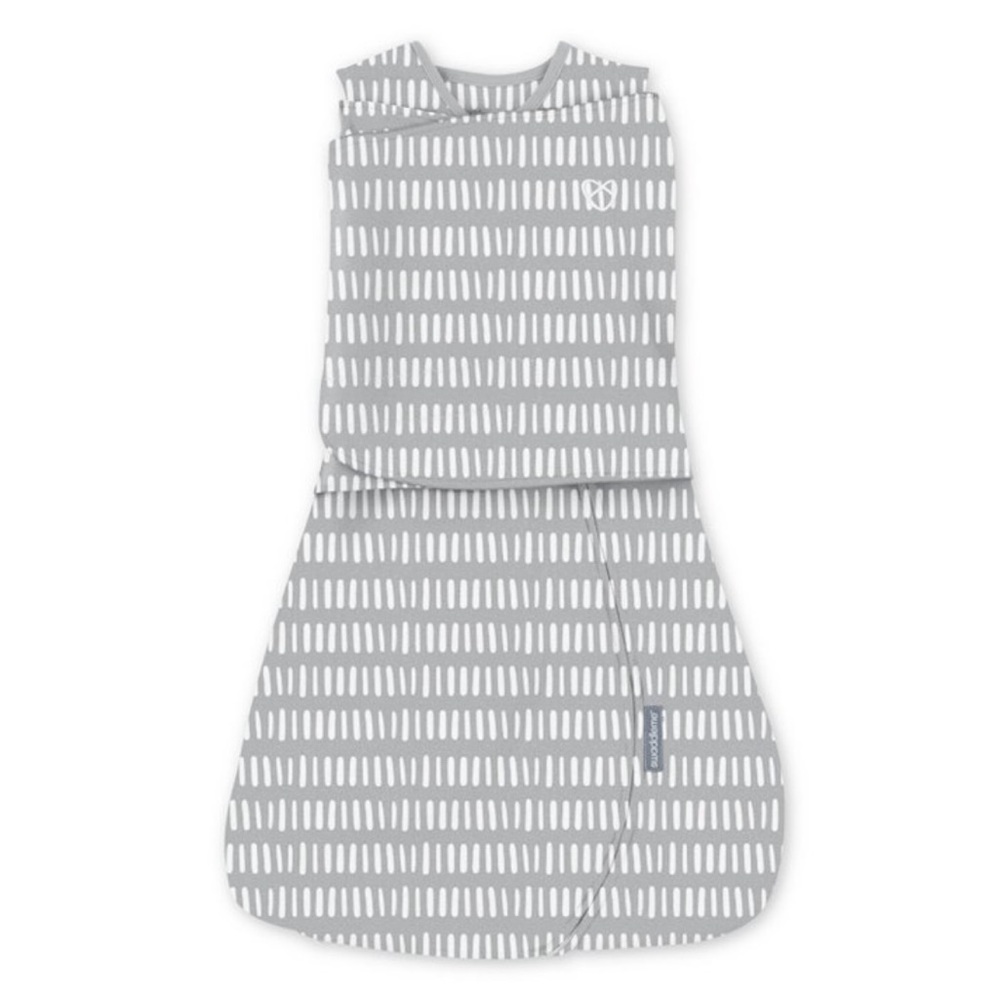 SwaddleMe by Ingenuity Arms Free
Convertible Swaddle Wrap - Dashed Lines